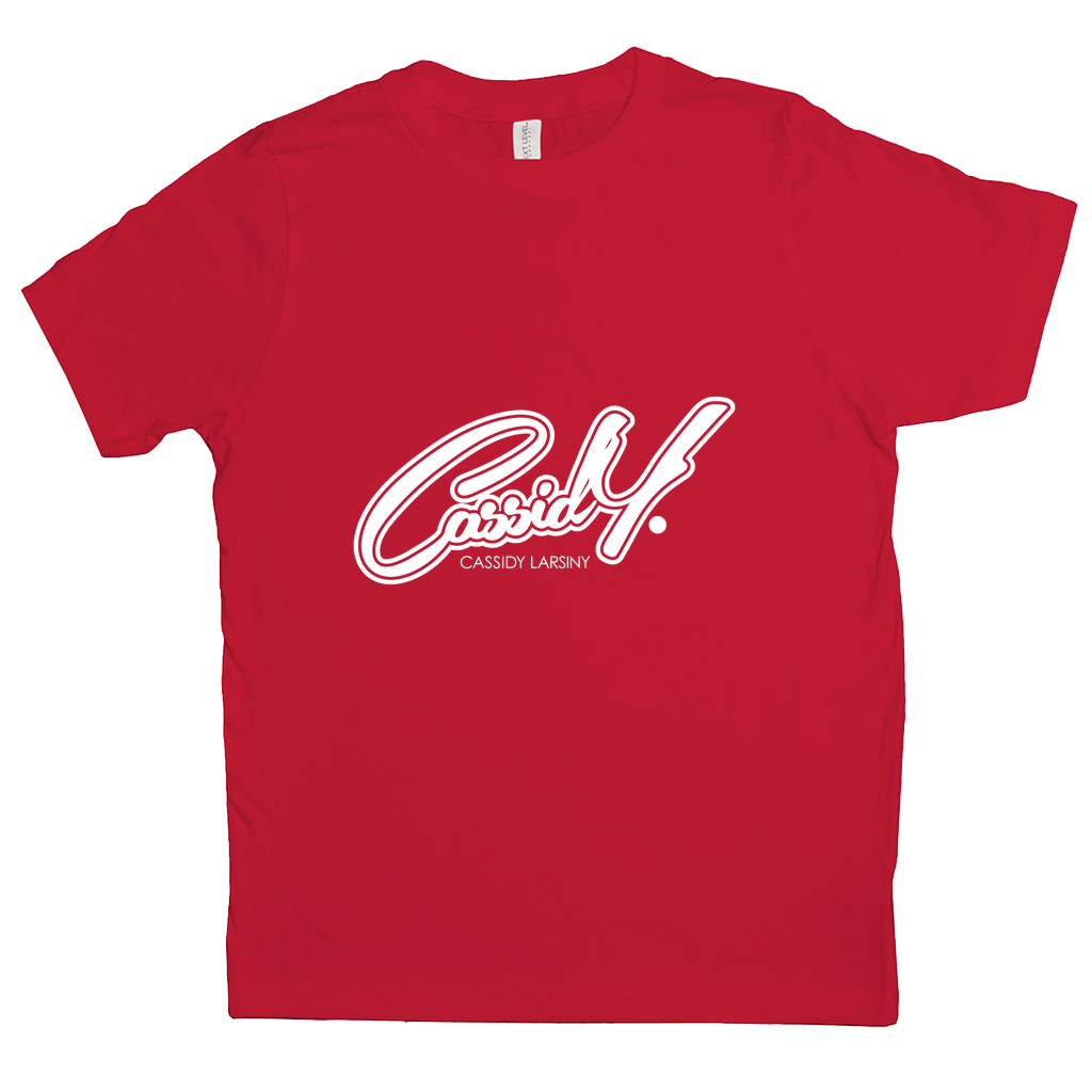 Cassidy Script Youth Tee