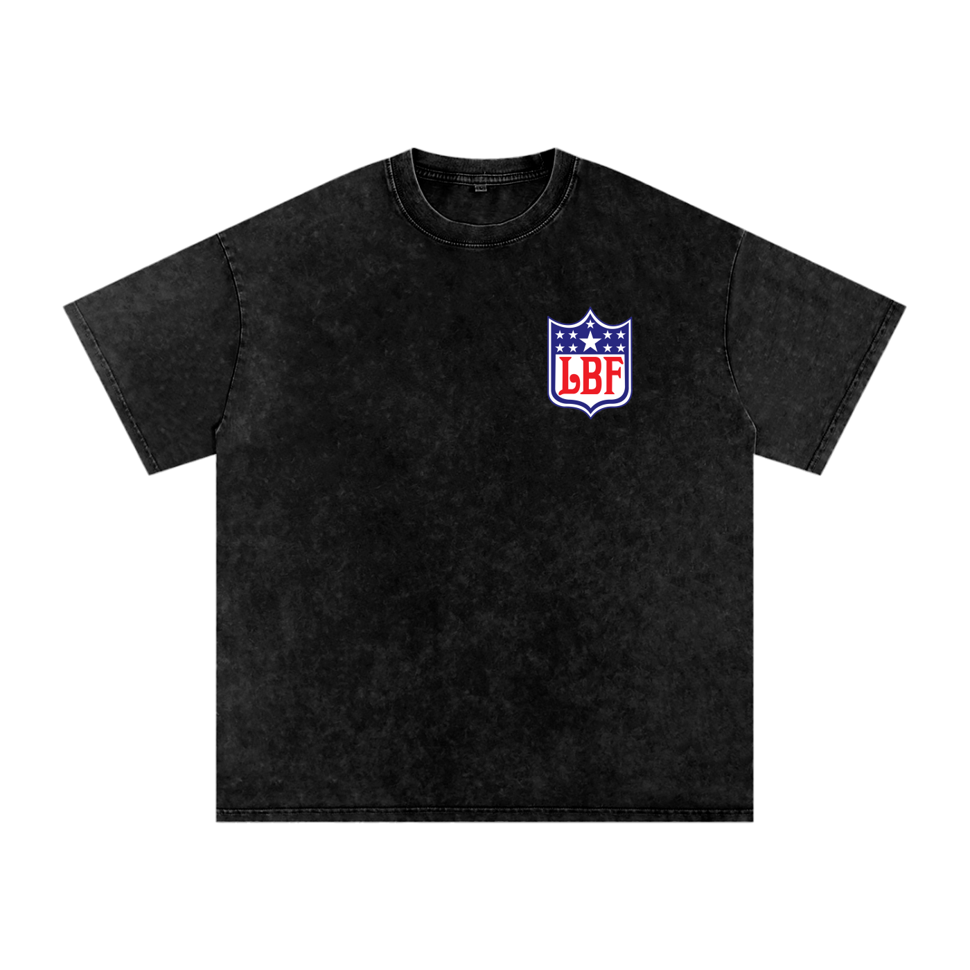 LBF Snow Washed Oversized Cotton Tee
