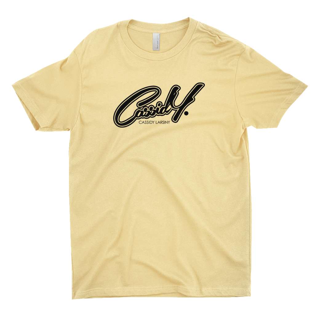 Cassidy Script Logo Tee