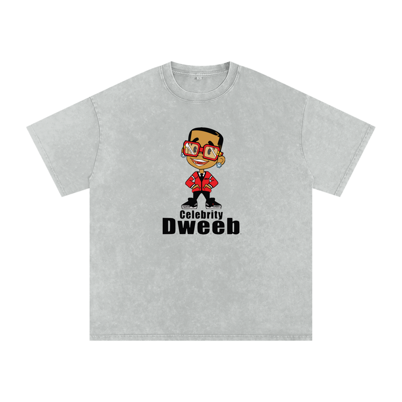 Ali Vegas Celebrity Dweeb Snow Washed Tee