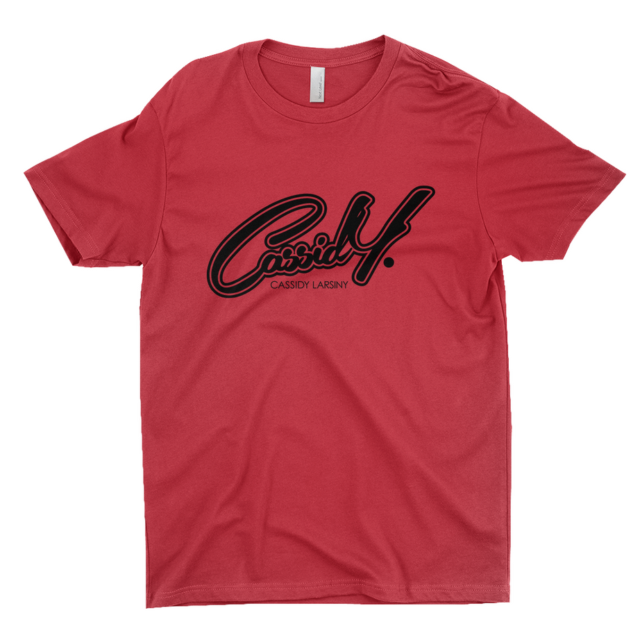 Cassidy Script Logo Tee