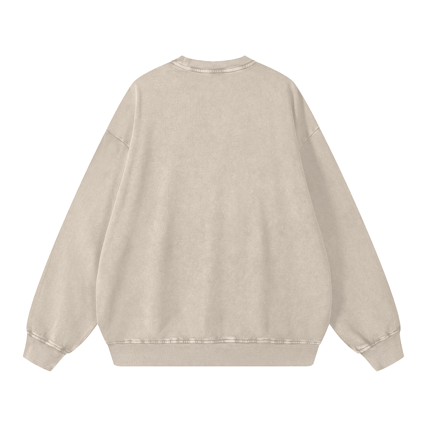 Lost Boyz Peace Snow Washed Oversized Sweatshirt
