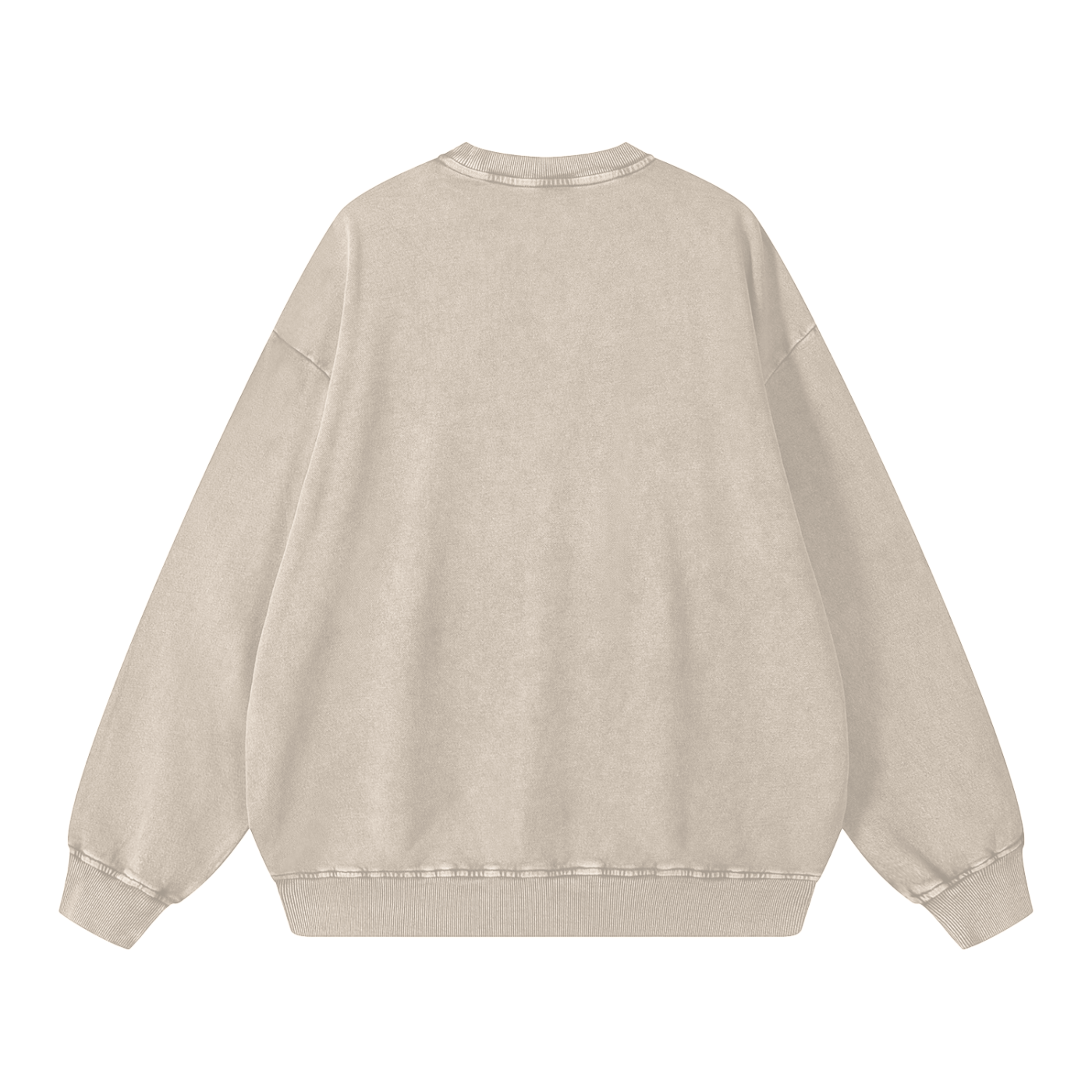 Lost Boyz Peace Snow Washed Oversized Sweatshirt
