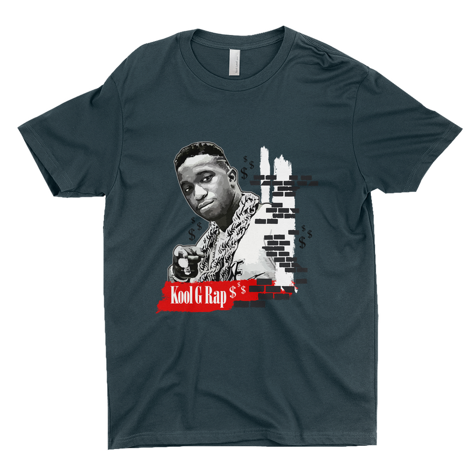 Kool G Rap Portrait Wall Tee