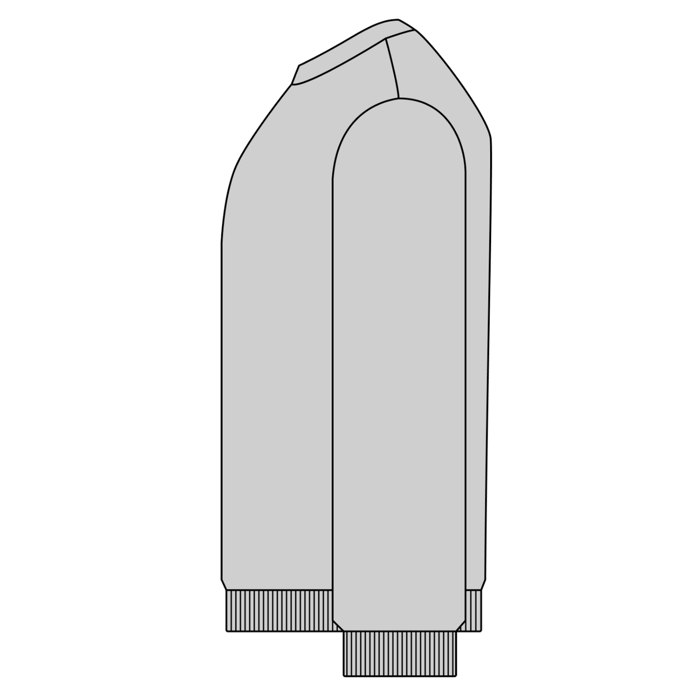 DCM Graffiti Snow Washed Black Sweatshirt