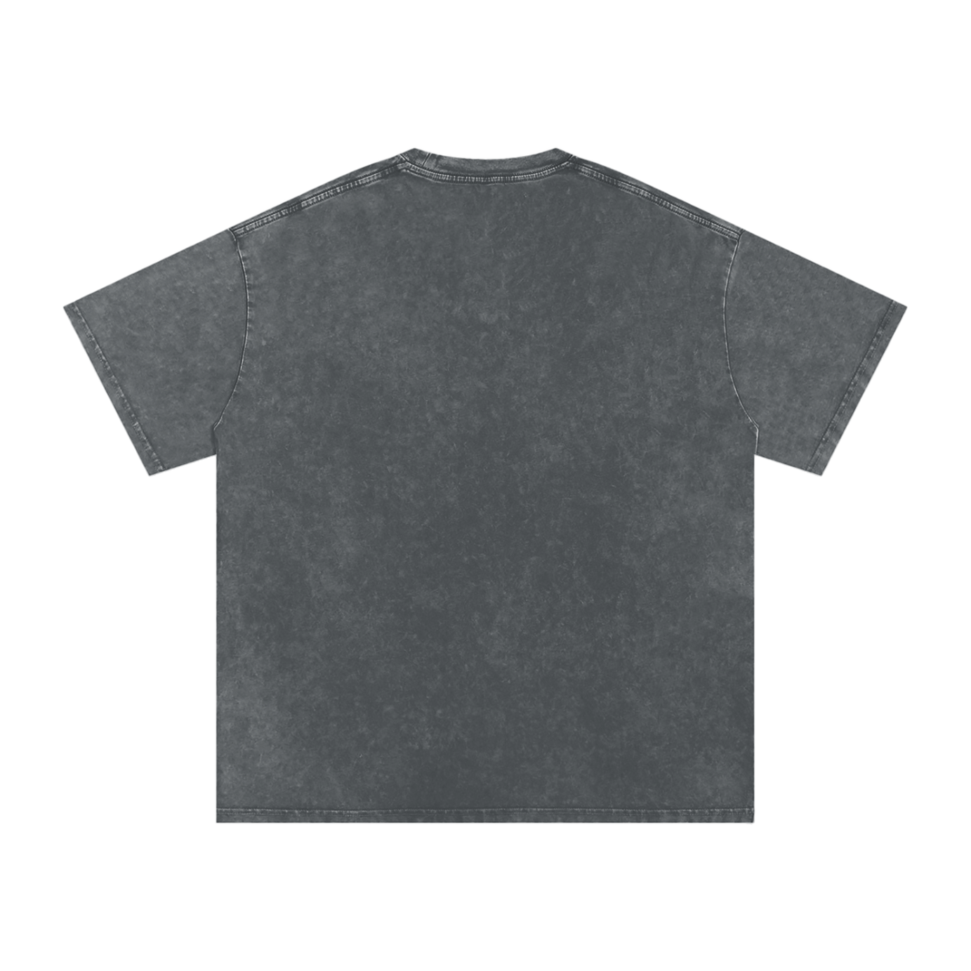 Lench Mob Logo Snow Washed Oversized Cotton Tee